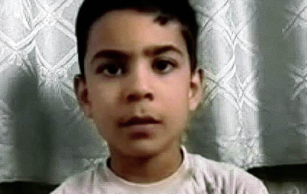 Der elfjährige Ali al-Sayed berichtete, die Angreifer seien Männer mit ...