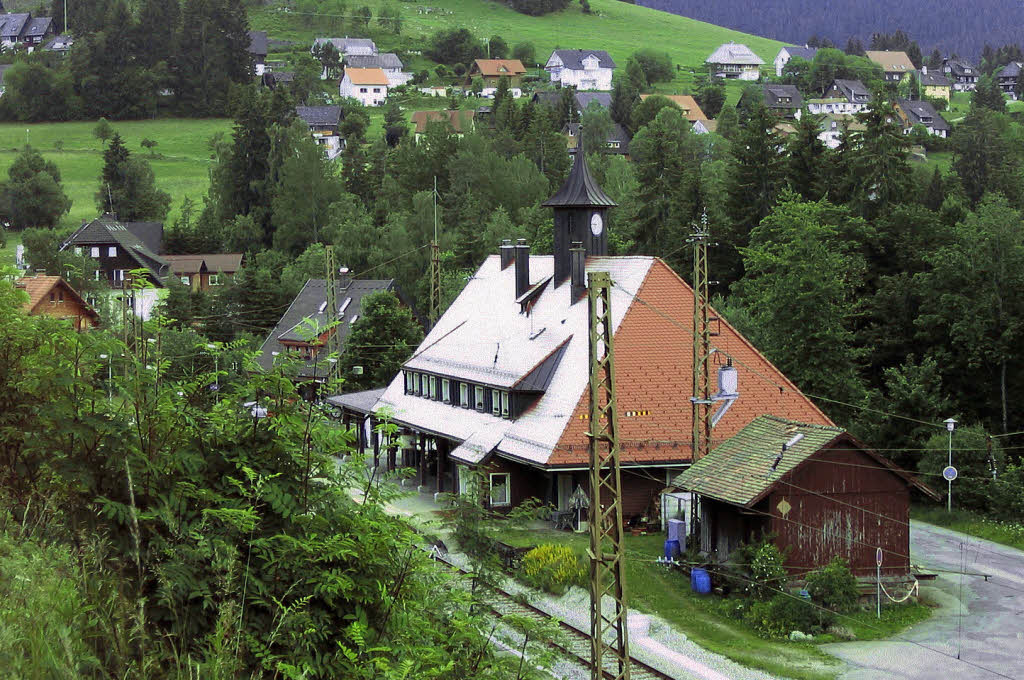 Bahn verkauft den Bahnhof Bärental Feldberg Badische