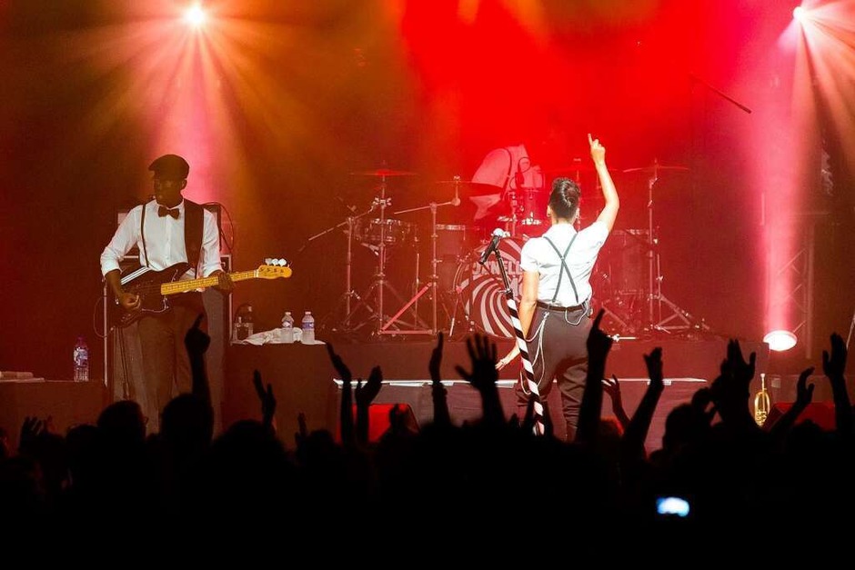 Janelle Monáe auf dem Zelt-Musik-Festival in Freiburg. (Foto: Dominic Rock) Janelle Monáe auf dem Zelt-Musik-Festival in Freiburg. (Foto: Dominic Rock)
