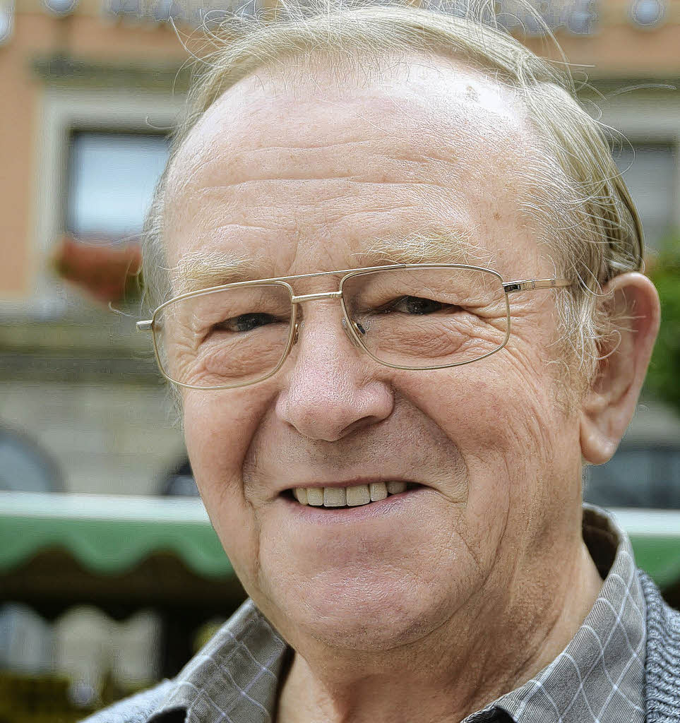 Horst Hauptmann, 71 Jahre, Rentner aus Kollnau: „Ich meine, ...