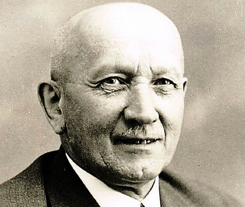 Eugen Walz: Bürgermeister von 1928 bis '33. Foto: privat