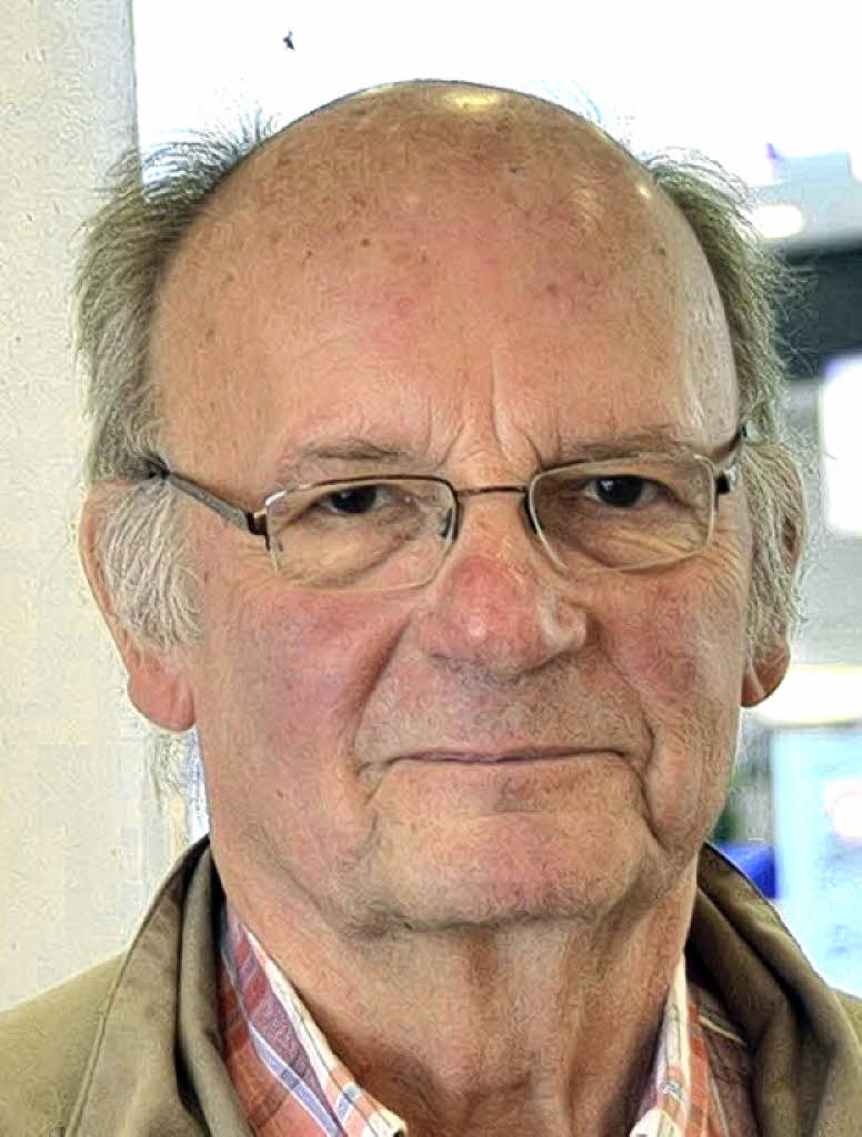 Hans-Peter Ermuth (75), Rentner aus Kirchzarten: „Ich bleibe in den Ferien ...