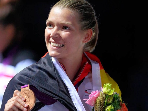 Helena Fromm konnte sich über eine Bronzemedaille im Taekwando freuen, ...