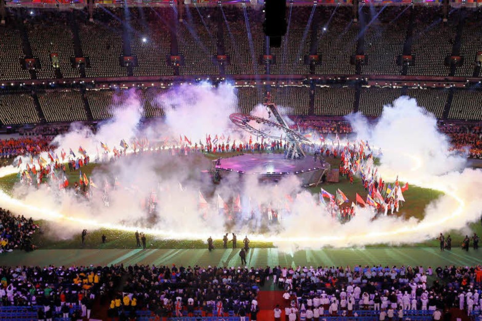 Mit einer rauschenden Schlussfeier sind die 14. Paralympics in London zu Ende gegangen. (Foto: dapd) Mit einer rauschenden Schlussfeier sind die 14. Paralympics in London zu Ende gegangen. (Foto: dapd)