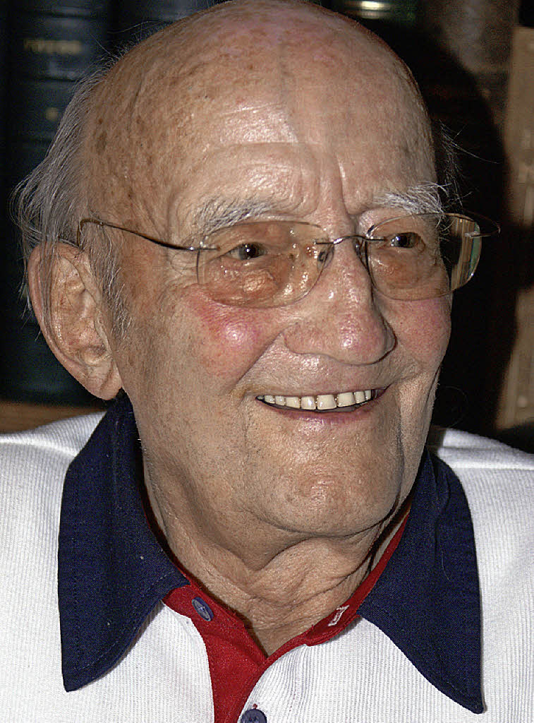 Walter Michel feiert heute seinen 90. Geburtstag. Foto: Werner Probst