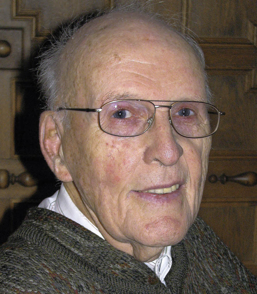 Professor Karl Frank feiert seinen 90. Geburtstag