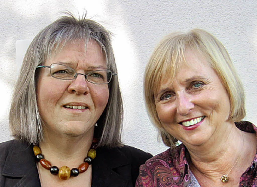 Elsa Steigleder (links) und Christa Moser Foto: dekanat - 66170987