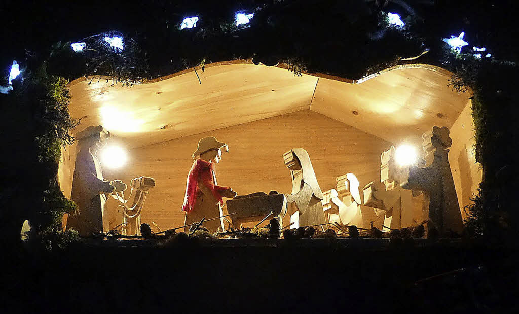 Bethlehems Stall in allen Variationen - Steinen - Badische Zeitung