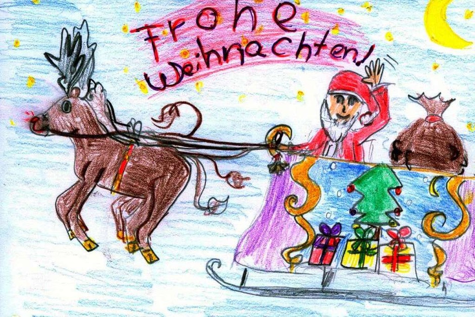 Weihnachtskarte von Bianca Bucher. (Foto: Privat) Weihnachtskarte von Bianca Bucher. (Foto: Privat)