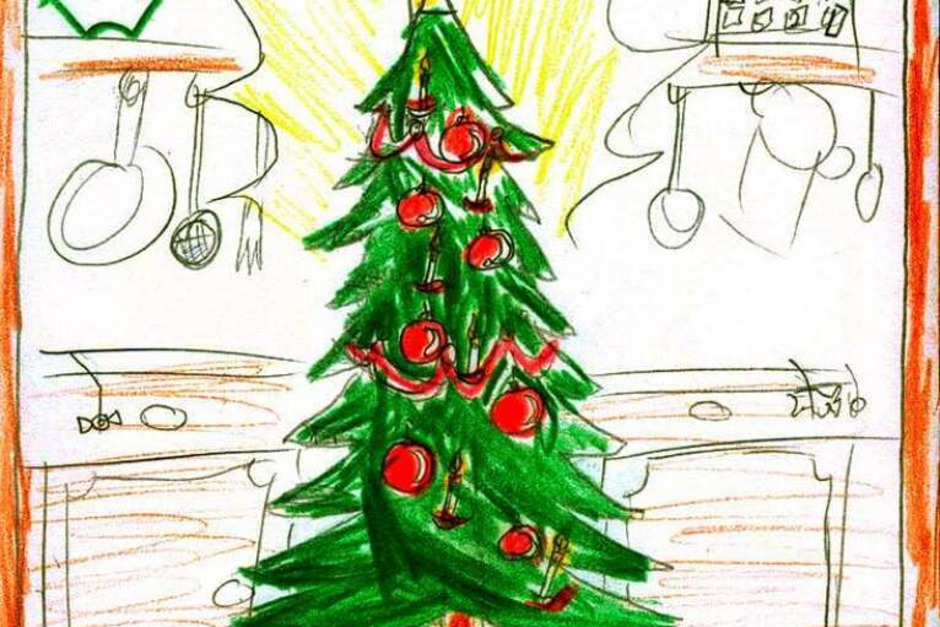 Weihnachtskarte, Künstler nicht bekannt (Foto: Privat) Weihnachtskarte, Künstler nicht bekannt (Foto: Privat)