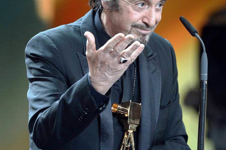 Al Pacino wurde in der Kategorie "Lebenswerk International" ausgezeichnet. (Foto: dapd) Al Pacino wurde in der Kategorie "Lebenswerk International" ausgezeichnet. (Foto: dapd)