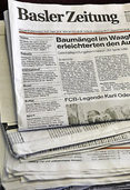 Warnstreik-Folgen: Basler Zeitung wurde in Zürich gedruckt Warnstreik-Folgen: Basler Zeitung wurde in Zürich gedruckt