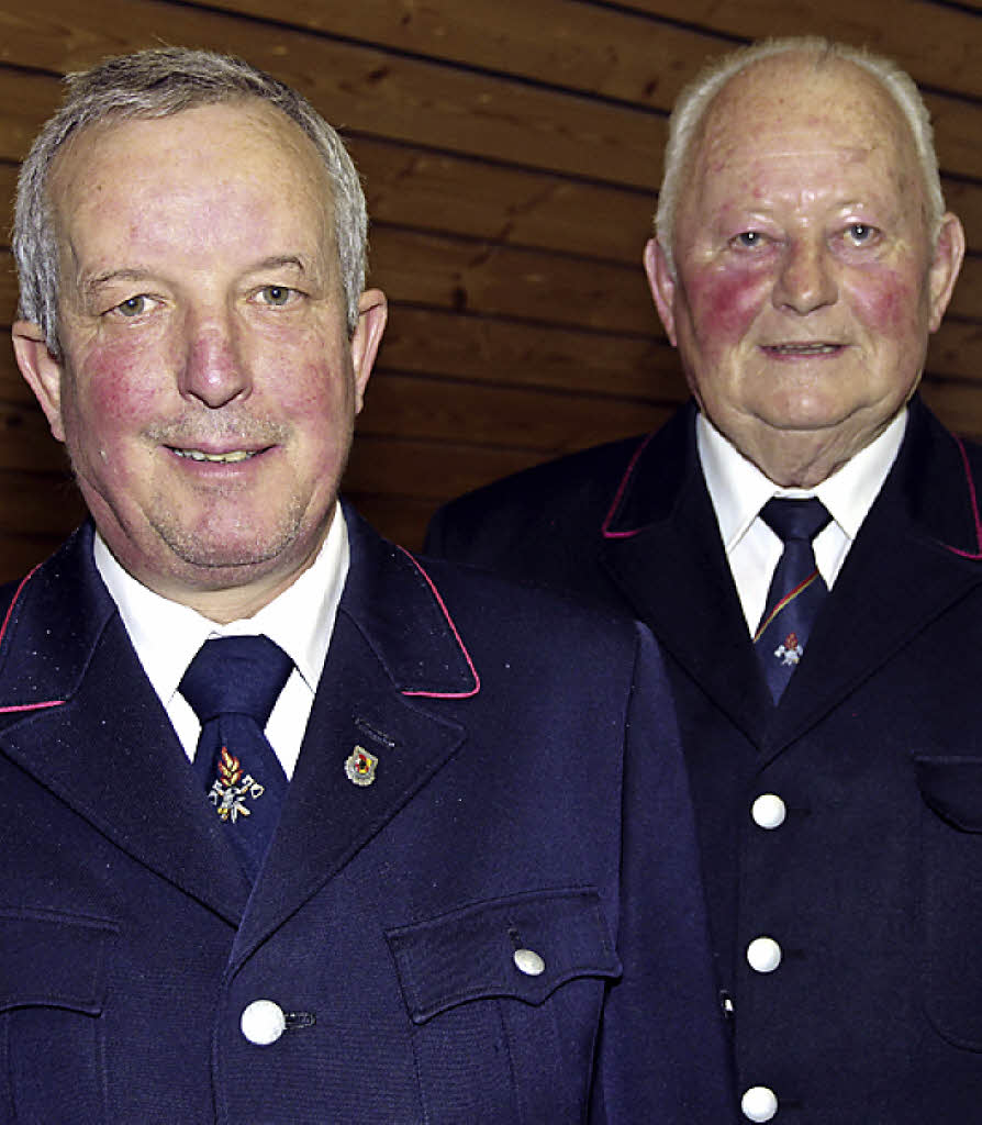 ... Erwin Kirner ist seit 50 Jahren Feuerwehrmann in Neustadt. Foto: Korinth