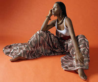 Die nigerianische Sängerin Layori singt im Jazzhaus Die nigerianische Sängerin Layori singt im Jazzhaus
