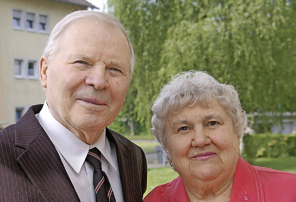 Theodor Hübner und Martha Lang Foto: w. Beck