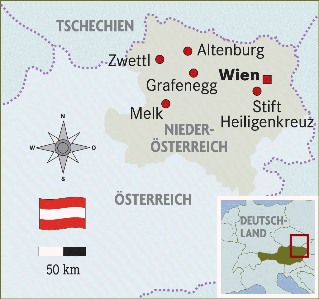 Klöster Niederösterreichs Infobox Badische Zeitung