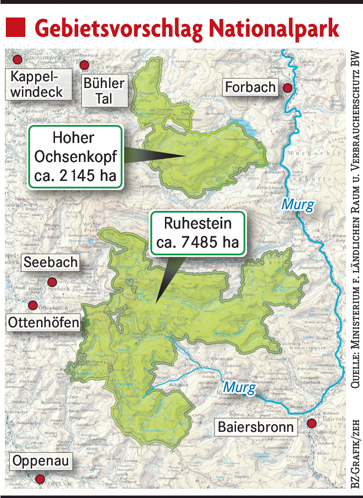 Bonde macht Vorschlag für Nationalpark Schwarzwald - Südwest - Badische