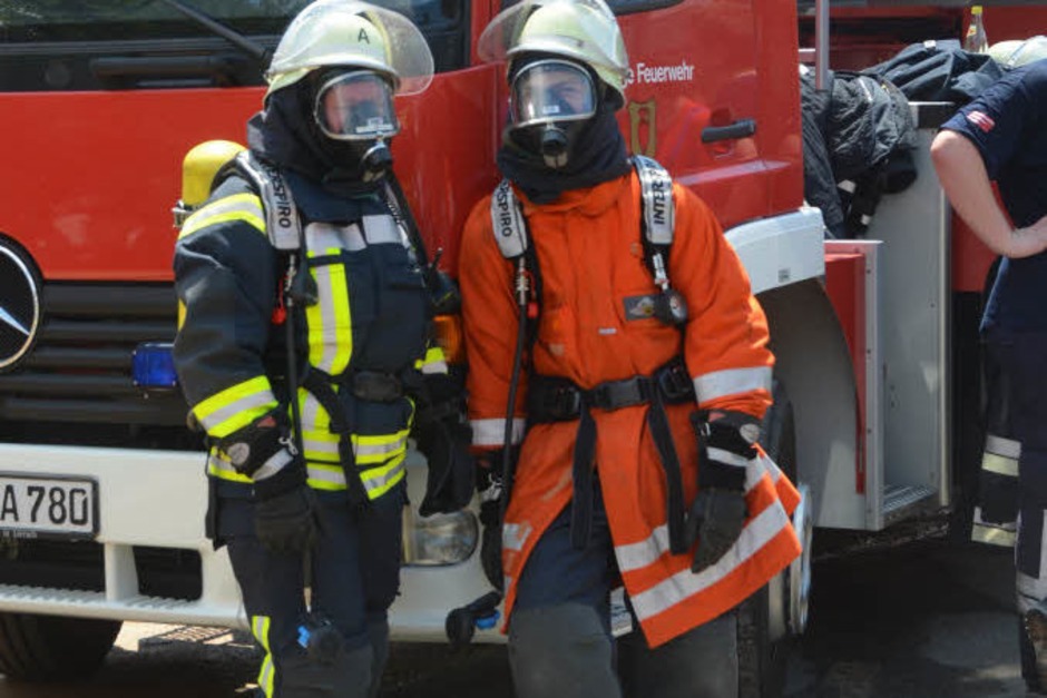 Brand im Feuerwehrgerätehaus Kandern (Foto: Markus Maier) Brand im Feuerwehrgerätehaus Kandern (Foto: Markus Maier)