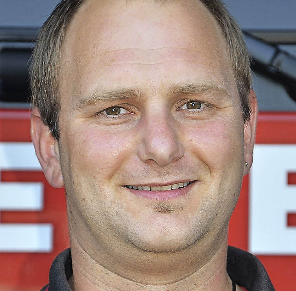 Christian Schuler, Feuerwehrkommandant St. Märgen Foto: <b>Alexandra Wehrle</b> - 73692575