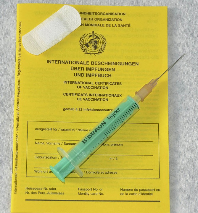 Die Ärzte raten zur Impfspritze Rheinfelden Badische Zeitung