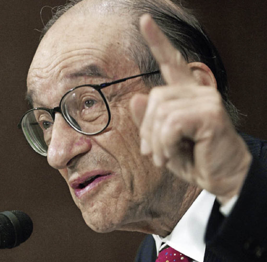 Alan Greenspan entdeckt Triebe des Menschen
