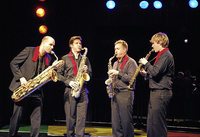 Amstel Qartet: Vier Enthusiasten des Saxophons Amstel Qartet: Vier Enthusiasten des Saxophons