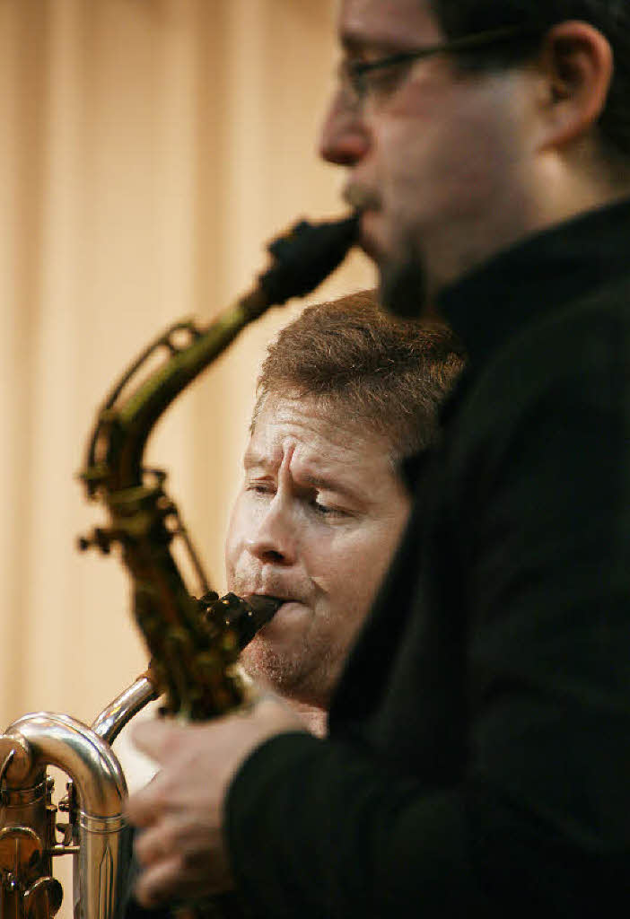 Bariton-Saxophonist Kenneth Coon Foto: Friederike Marx-Kohlstädt