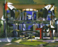 Eine melancholische Hauptstadt in kubistischer Auflösung Eine melancholische Hauptstadt in kubistischer Auflösung
