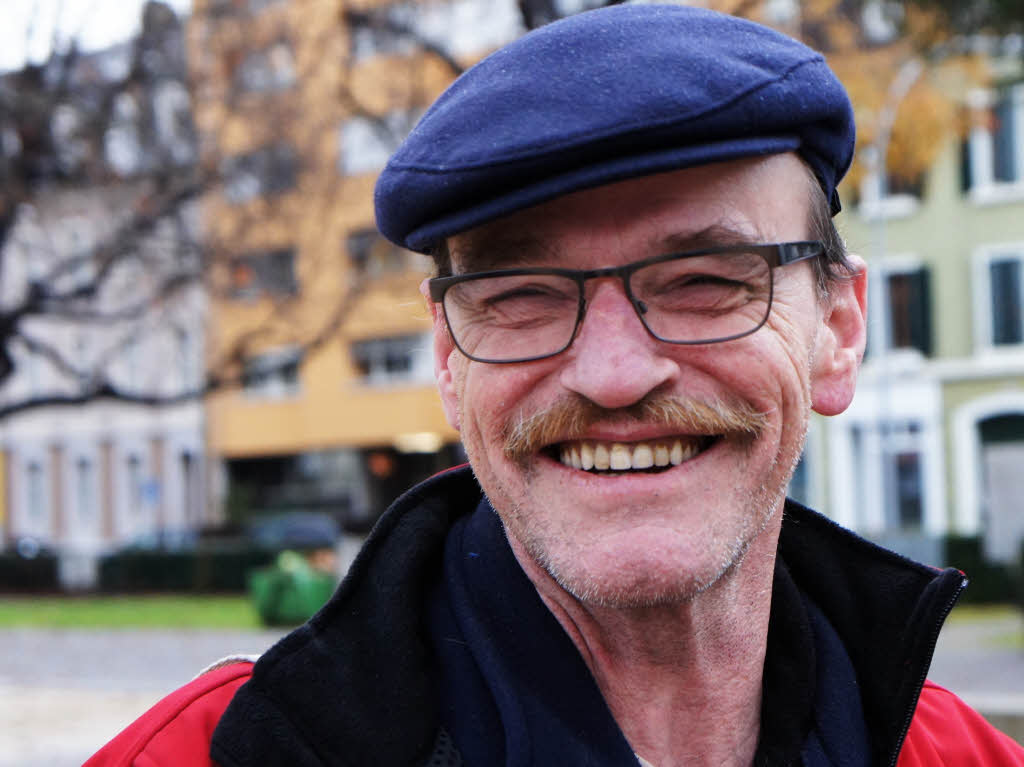 Markus Christen, Stadtführer beim sozialen Rundgang. Foto: Savera Kang