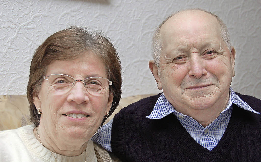 Seit 50 Jahren verheiratet: Maria und Johannes Kress Foto: Wolfgang Beck