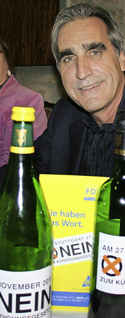 FDP-Chef Harry Vogt ...