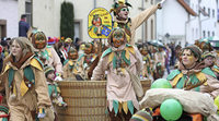 Große Narrenparade zum Abschluss der Fasnet Große Narrenparade zum Abschluss der Fasnet