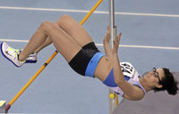 Sportsoldatin nach einem langen Marsch vor großen Sprüngen Sportsoldatin nach einem langen Marsch vor großen Sprüngen