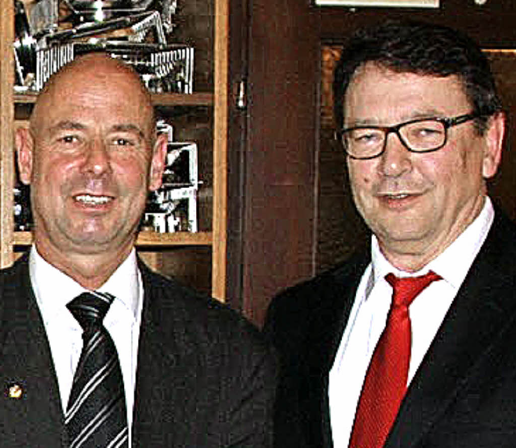 Jürgen Reichenbach (links) und Siegfried Cziollek Foto: D. Fink