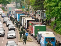 Fast 200 Menschen gehen für Wagenburg auf die Straße Fast 200 Menschen gehen für Wagenburg auf die Straße