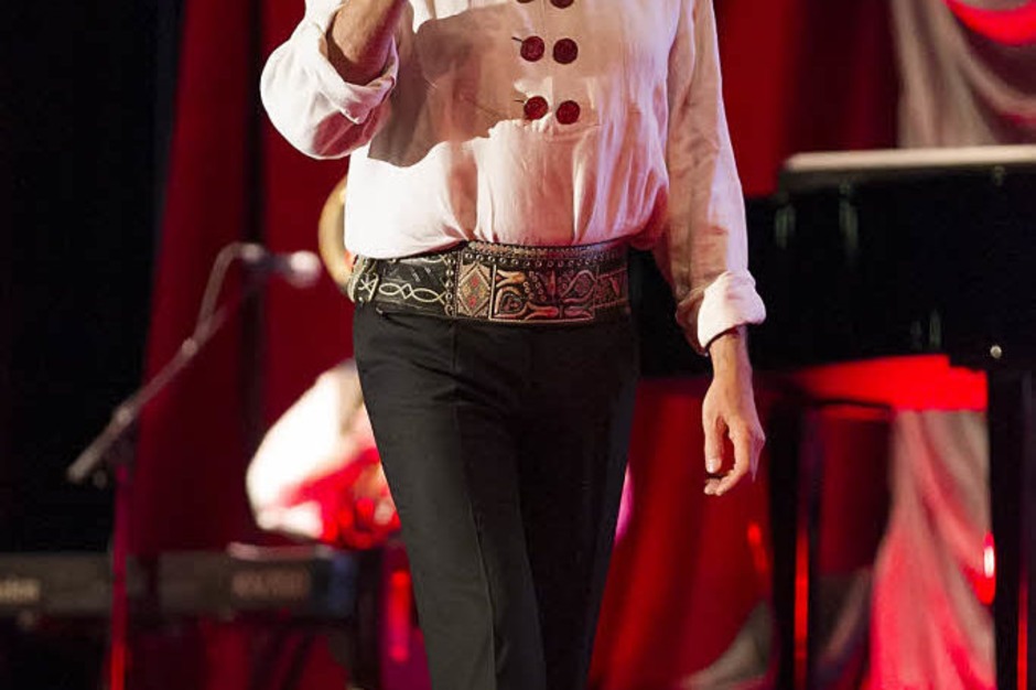 Hansi Hinterseer in der Rothaus-Arena in Freiburg. (Foto: Daniel Fleig) Hansi Hinterseer in der Rothaus-Arena in Freiburg. (Foto: Daniel Fleig)