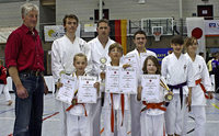 Drei süddeutsche Meistertitel für Karatekas aus Kappel Drei süddeutsche Meistertitel für Karatekas aus Kappel