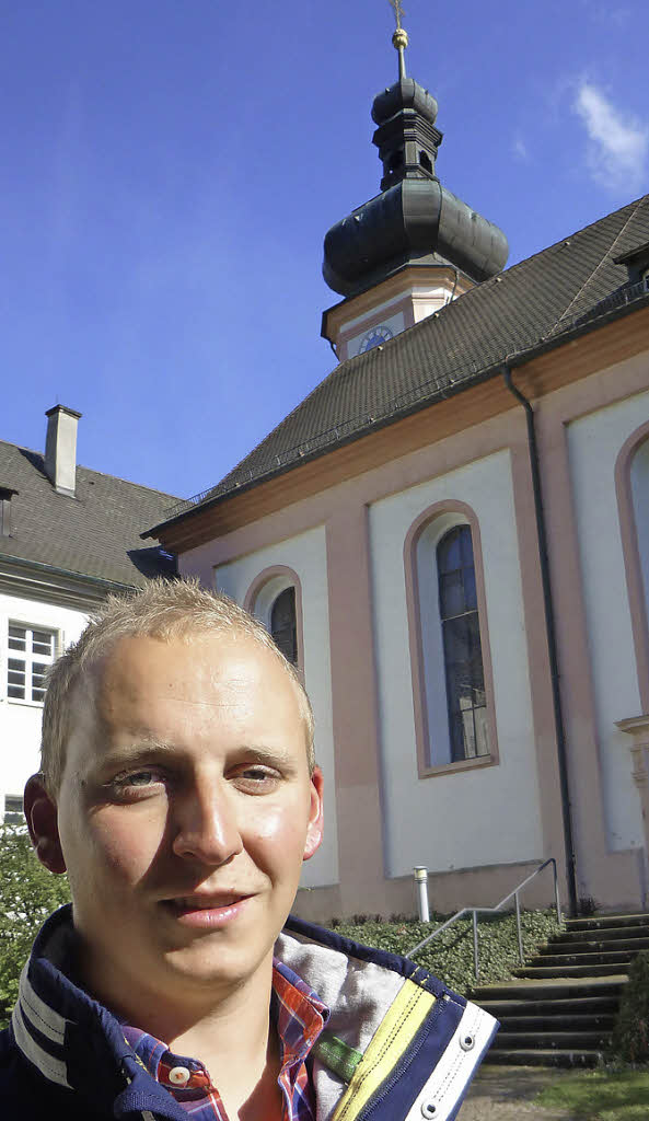 Simon Karle, der Mesner in St. Ulrich, hat die Aufgabe von Wolfgang Kenk ...