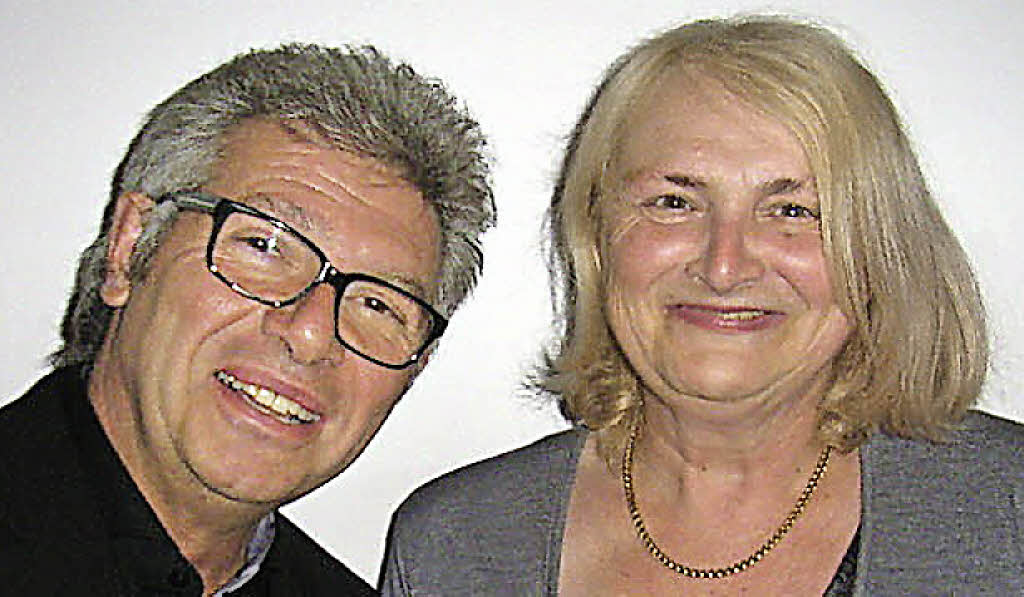 <b>Peter Hauth</b> und Ingrid Brokatzky Foto: Högg - 85851455