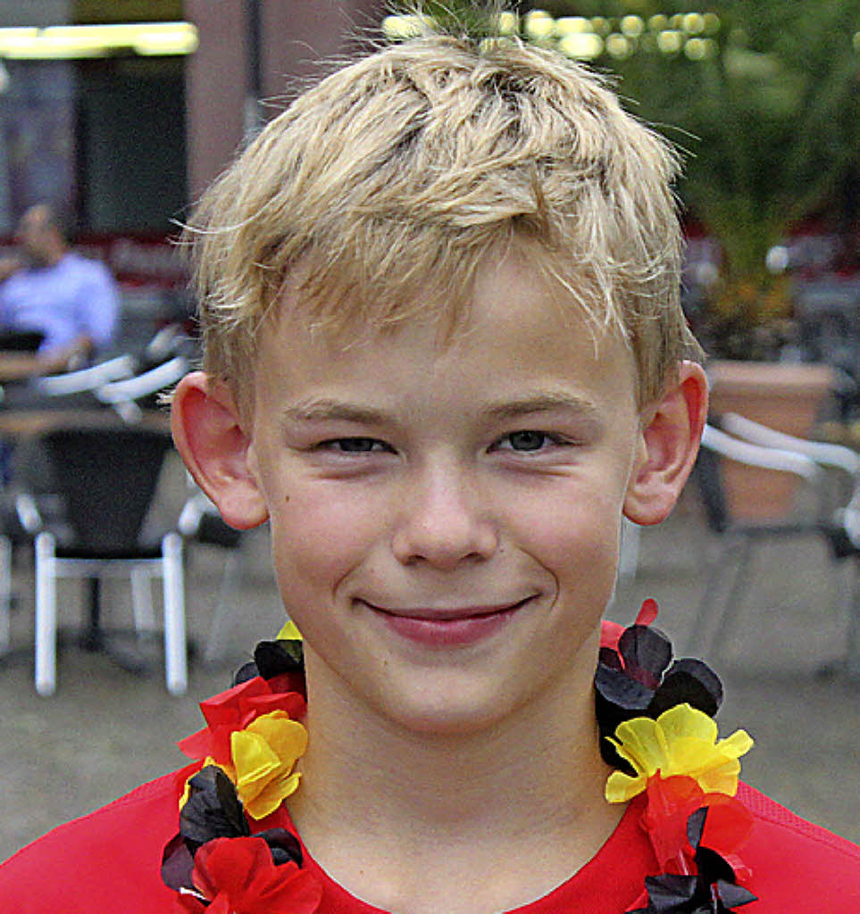 Joel Grieshaber (11 Jahre) aus Gundelfingen: „Mein Vorbild ist Marco Reus, ...