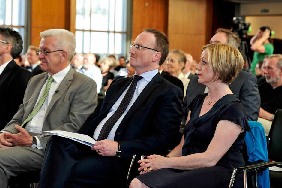 Der Ministerpräsident, Lars Feld und seine Frau Susanne Feld (Foto: Thomas Kunz) Der Ministerpräsident, Lars Feld und seine Frau Susanne Feld (Foto: Thomas Kunz)