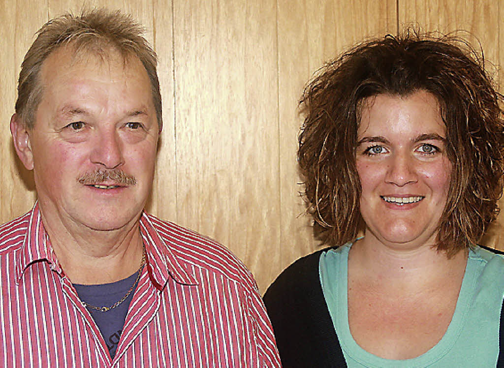 Die neuen Vorsitzenden Günther Dreher und Sandra Kropf. Foto: bry