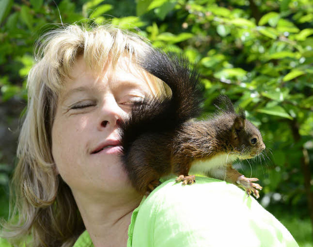 In ihrem Einsatz für die Eichhörnchen war Stefanie Buchholz in dieser Saison ganz besonders gefragt. Foto: Ingo Schneider - 91058370