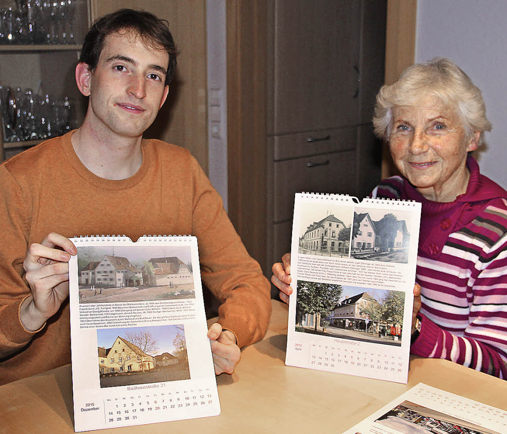 Neuer Kalender mit historischen Einblicken - Badische Zeitung