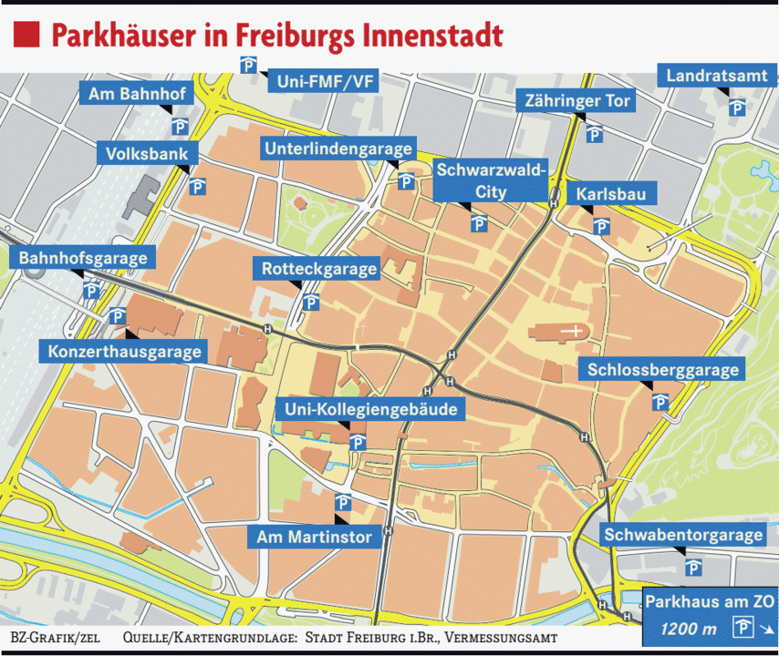 Parken in Freiburg in der Vorweihnachtszeit Nur etwas f 252 r Mutige Freiburg Badische Zeitung