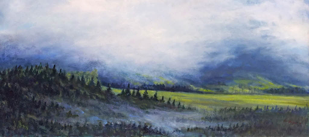 Weihnachtsausstellung: Öl- und Acrylbilder in Tunsel - Badische Zeitung