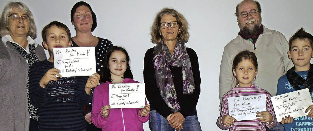 Kinder helfen Kindern - Badische Zeitung