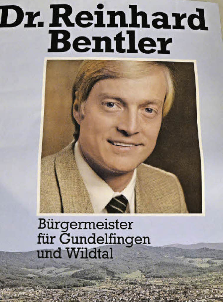 32 Jahre Bürgermeister von Gundelfingen - Reinhard Bentler blickt zurück