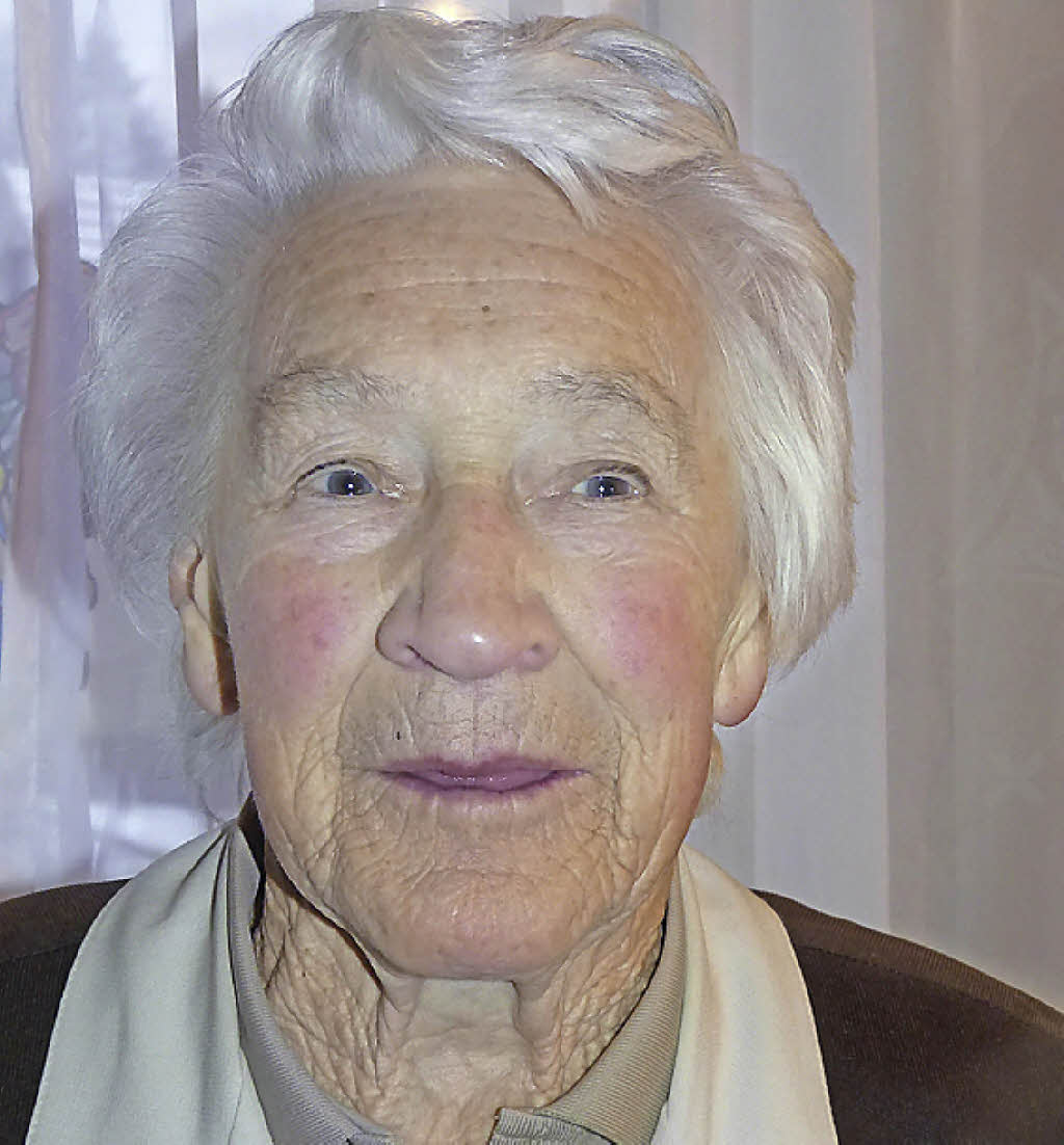 Hildegard Hügle wurde 90 Jahre