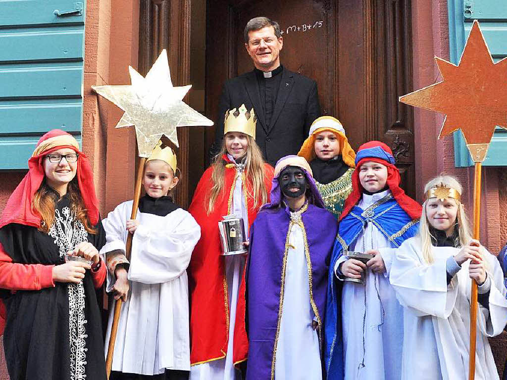 Erzbischof bittet um Unterstützung der Sternsinger - Badische Zeitung
